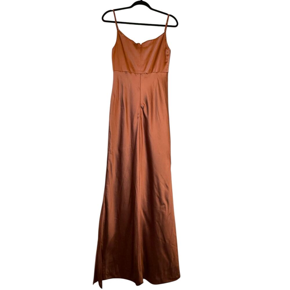 Revelry Satin Gown - Size 6 - Picture 4 of 13